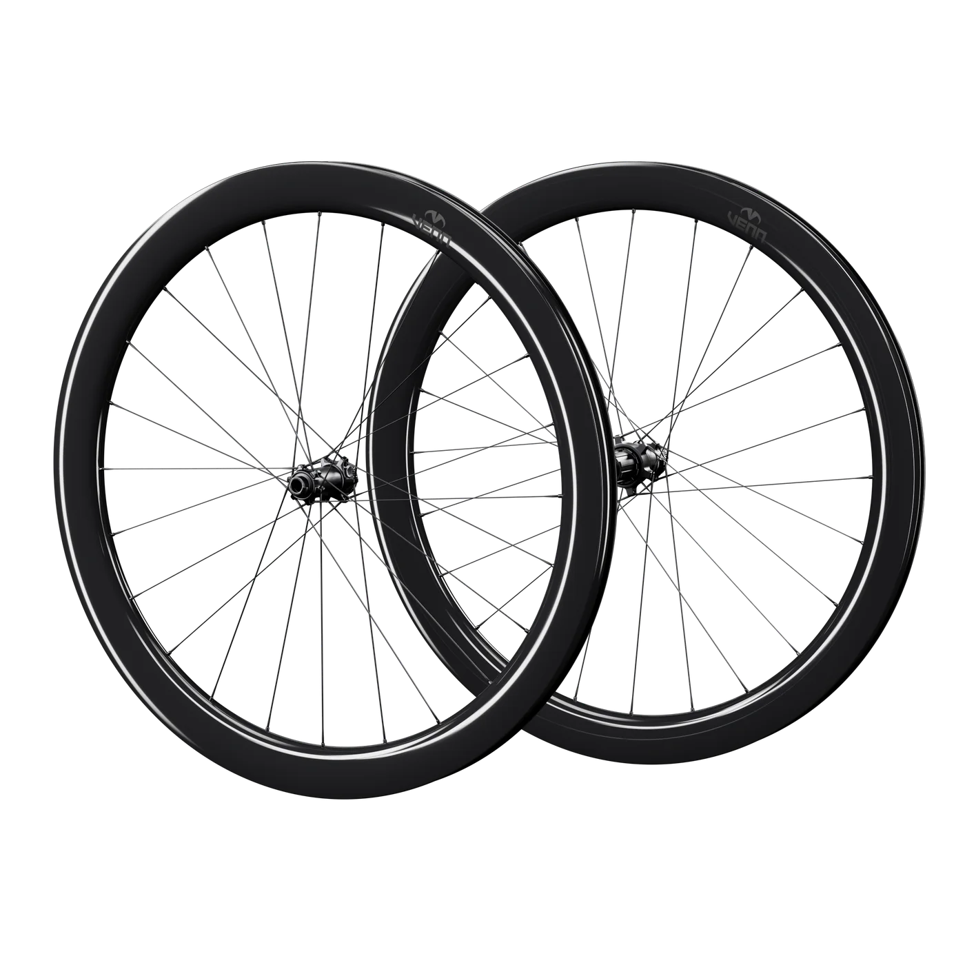 Venn carbon disc wheelset, uncoated gloss finish